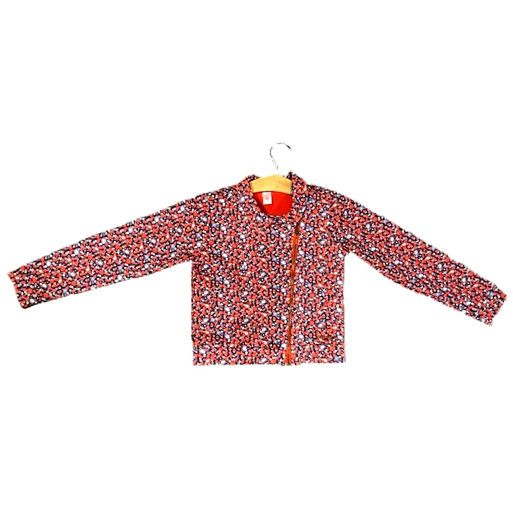 NWT Girls Long Sleeve Zip-Up Jacket Size 4